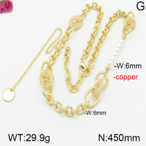Fashion Copper Necklace  F5N400535vhmv-K69