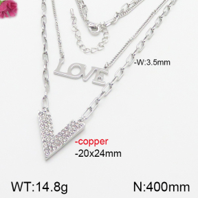 Fashion Copper Necklace  F5N400538ahlv-K69