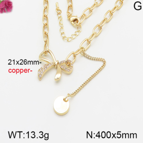 Fashion Copper Necklace  F5N400539ahlv-K69