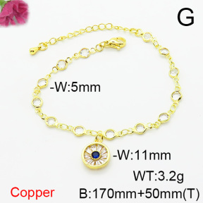 Fashion Copper Bracelet  F6B405100bbml-L002