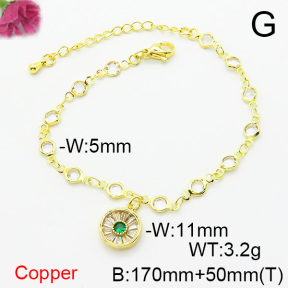 Fashion Copper Bracelet  F6B405102bbml-L002