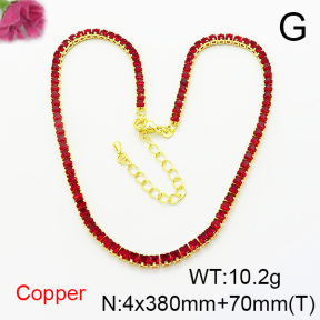 Fashion Copper Necklace  F6N404070vhkb-L002