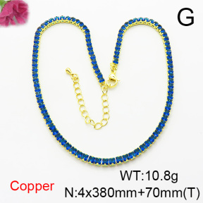 Fashion Copper Necklace  F6N404071vhkb-L002