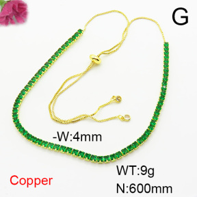 Fashion Copper Necklace  F6N404072vhkb-L002