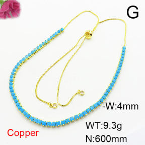 Fashion Copper Necklace  F6N404073vhkb-L002