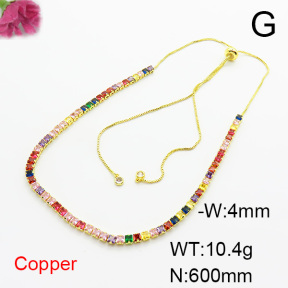 Fashion Copper Necklace  F6N404074vhkb-L002