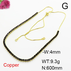 Fashion Copper Necklace  F6N404075vhkb-L002