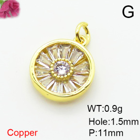 Fashion Copper Pendant  F6P400258vail-L002