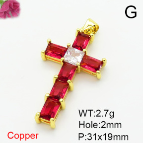 Fashion Copper Pendant  F6P400261aakl-L002