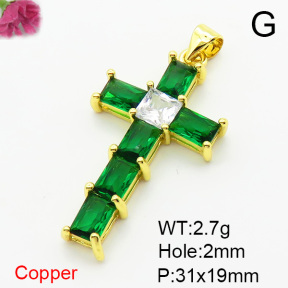 Fashion Copper Pendant  F6P400262aakl-L002