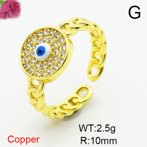 Fashion Copper Ring  F6R401052ablb-L002