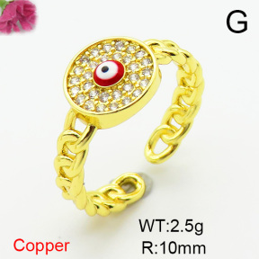 Fashion Copper Ring  F6R401053ablb-L002