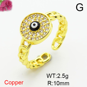Fashion Copper Ring  F6R401054ablb-L002