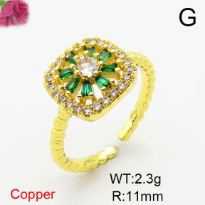 Fashion Copper Ring  F6R401055ablb-L002