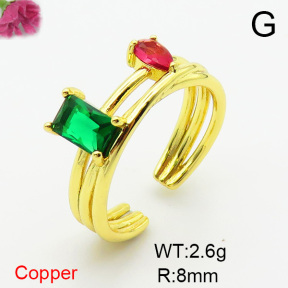 Fashion Copper Ring  F6R401060aajl-L002