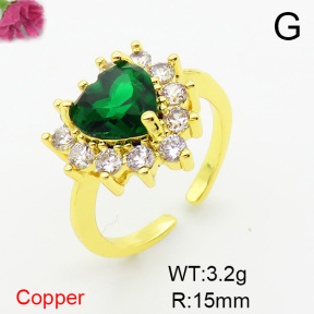 Fashion Copper Ring  F6R401063aakl-L002