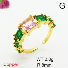 Fashion Copper Ring  F6R401064ablb-L002