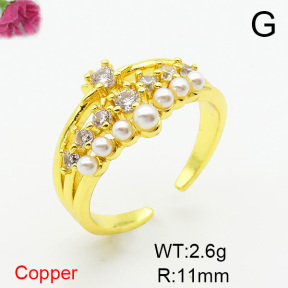Fashion Copper Ring  F6R401065aakl-L002