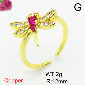 Fashion Copper Ring  F6R401066aakl-L002