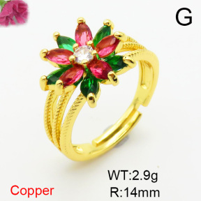 Fashion Copper Ring  F6R401068ablb-L002