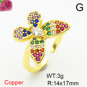 Fashion Copper Ring  F6R401072aakl-L002