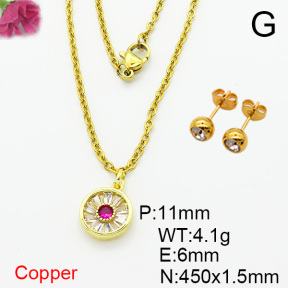 Fashion Copper Sets  F6S003868vail-L002