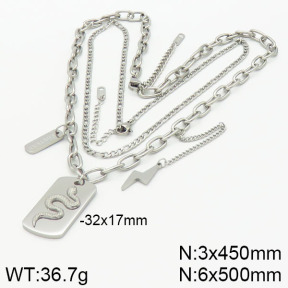 Stainless Steel Necklace  2N2001329vhha-669