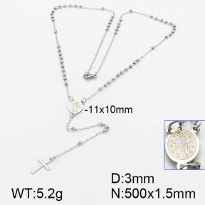 Stainless Steel Necklace  5N2001132bbml-382