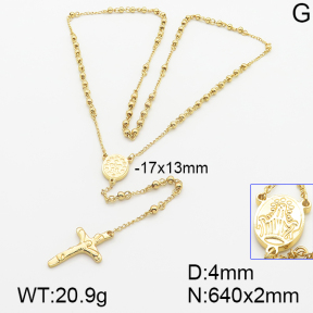 Stainless Steel Necklace  5N2001134bvpl-382