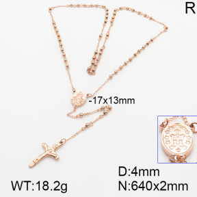 Stainless Steel Necklace  5N2001135bhbl-382