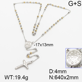 Stainless Steel Necklace  5N2001136bvpl-382