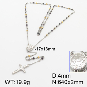 Stainless Steel Necklace  5N2001137vhha-382
