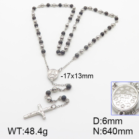 Stainless Steel Necklace  5N2001146bhjl-382
