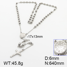 Stainless Steel Necklace  5N2001147vhha-382