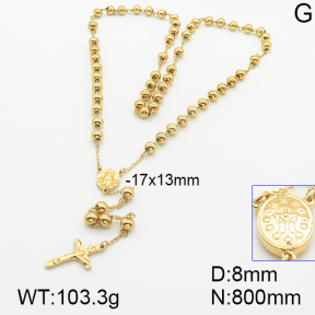 Stainless Steel Necklace  5N2001149vhml-382