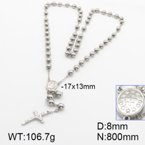Stainless Steel Necklace  5N2001154ahjb-382