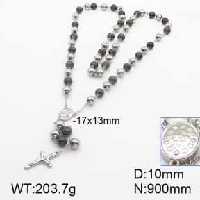 Stainless Steel Necklace  5N2001158aija-382