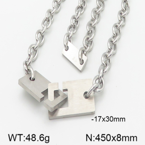 Stainless Steel Necklace  5N2001186ahjb-261
