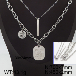 Stainless Steel Necklace  5N2001196ahjb-261