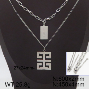 Stainless Steel Necklace  5N2001199ahjb-261