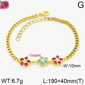 Fashion Copper Bracelet  F2B400859ahjb-J39