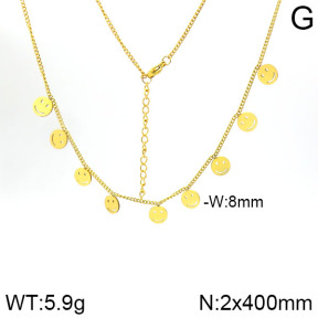 Stainless Steel Necklace  2N2001345bbov-413