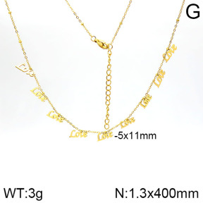 Stainless Steel Necklace  2N2001364bbov-413