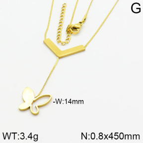 Stainless Steel Necklace  2N2001373aajo-413