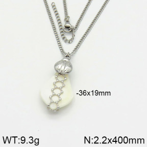 Stainless Steel Necklace  2N3000675ahjb-666