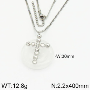 Stainless Steel Necklace  2N4000901ahjb-666