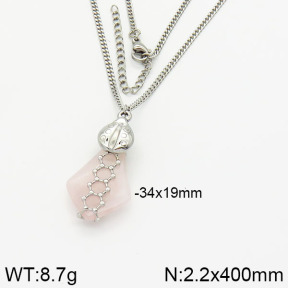 Stainless Steel Necklace  2N4000903ahjb-666