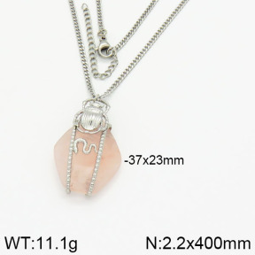 Stainless Steel Necklace  2N4000906ahjb-666