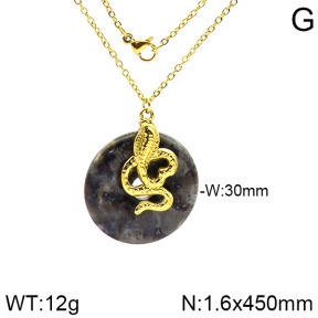 Stainless Steel Necklace  2N4000923vhnv-666