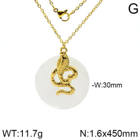 Stainless Steel Necklace  2N4000927vhnv-666